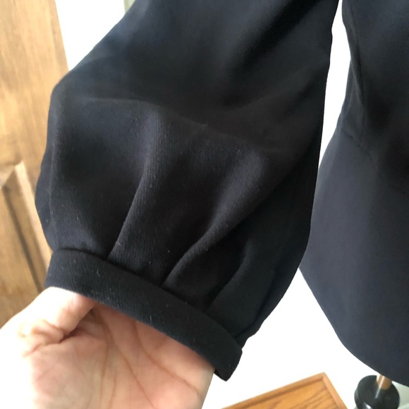 CAbi Jacket Black Abbott Peplum Career 3027 Sz 4 - Picture 7 of 8